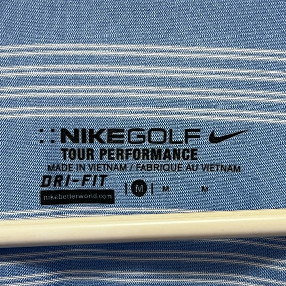Blue DRI-FIT Nike Golf Polo - Picture 3 of 4